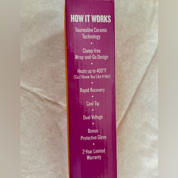 BED HEAD CURLIPOPS CERAMIC IRON - Picture 5 of 5